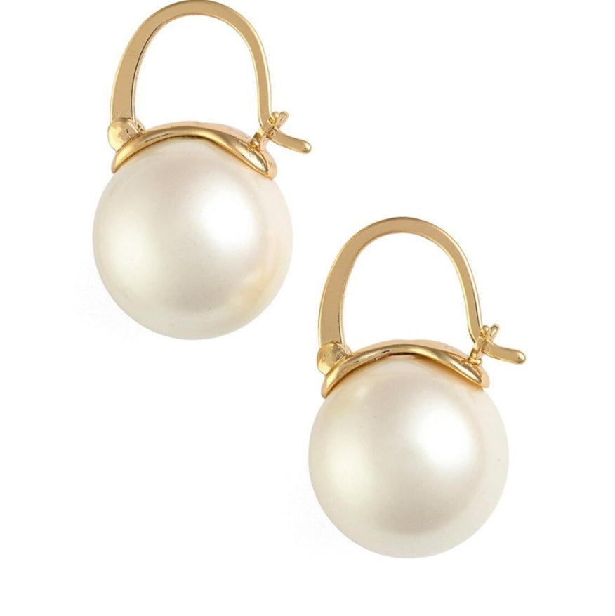 Wild Pearl Earrings-Jewearrings