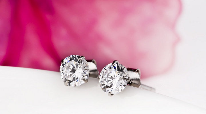 S925 sterling silver jewelry women's earrings micro-drill-Jewearrings