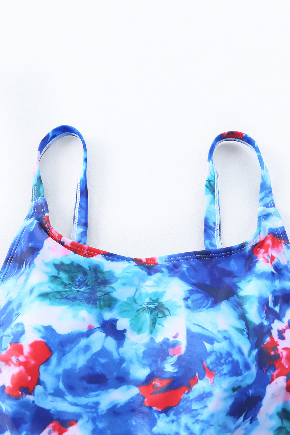 Floral Cutout Sleeveless One-Piece Swimsuit-Jewearrings