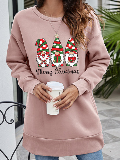 MERRY CHRISTMAS Graphic Sweatshirt-Jewearrings