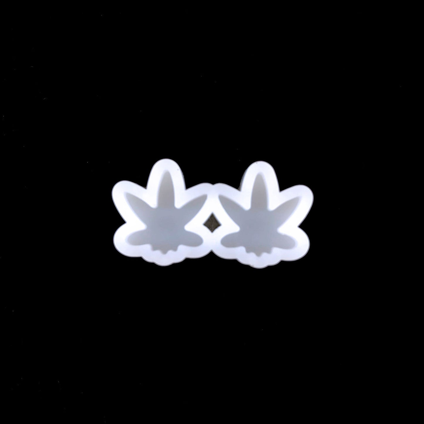 Love Stud Earrings Drop Glue Silicone Mould Butterfly Cloud-Jewearrings