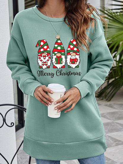 MERRY CHRISTMAS Graphic Sweatshirt-Jewearrings