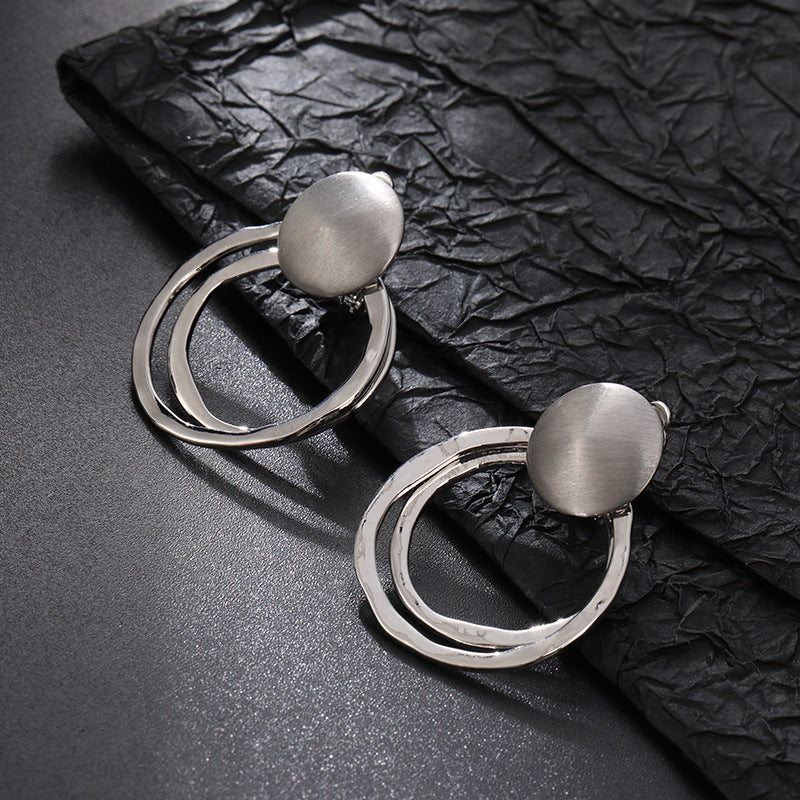 European And American Retro Women's Ear Clip Trendy Earrings-Jewearrings