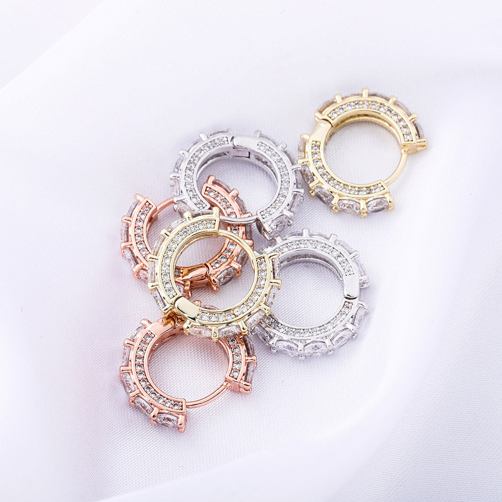 New Huggie hoop earrings-Jewearrings