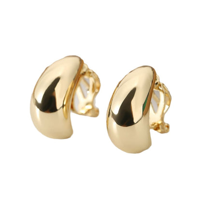 Fashion New Earrings French Entry Lux Drop-shaped Ear Clip-Jewearrings