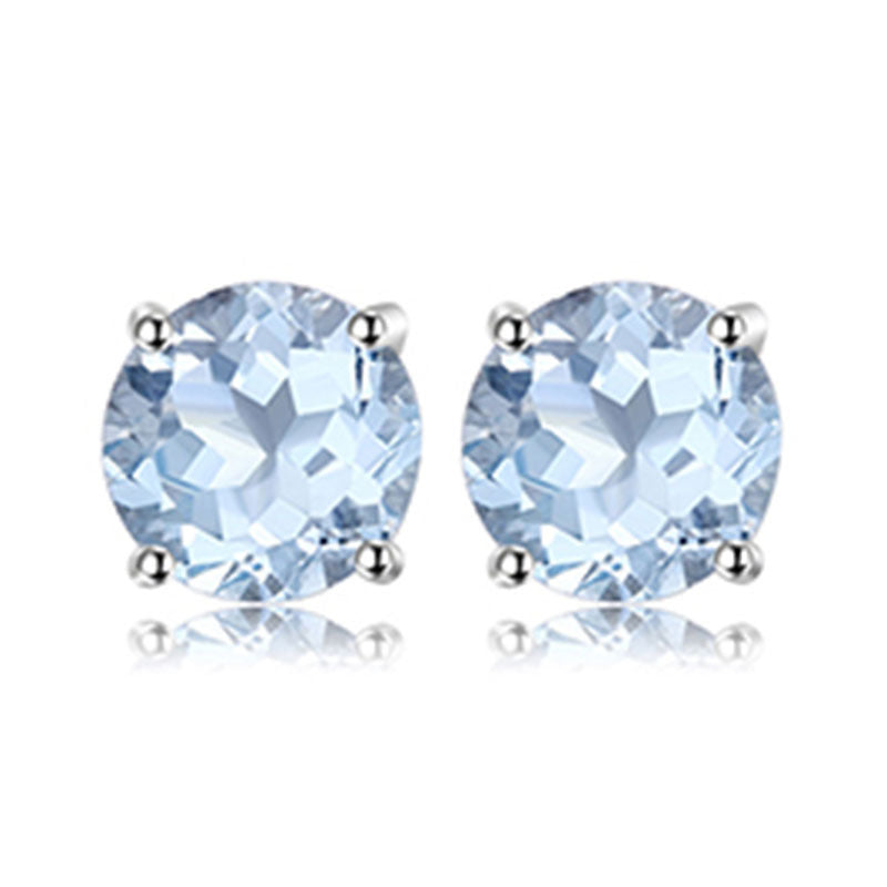 Sterling Silver Jewelry Fashion Women's Stud Earrings-Jewearrings