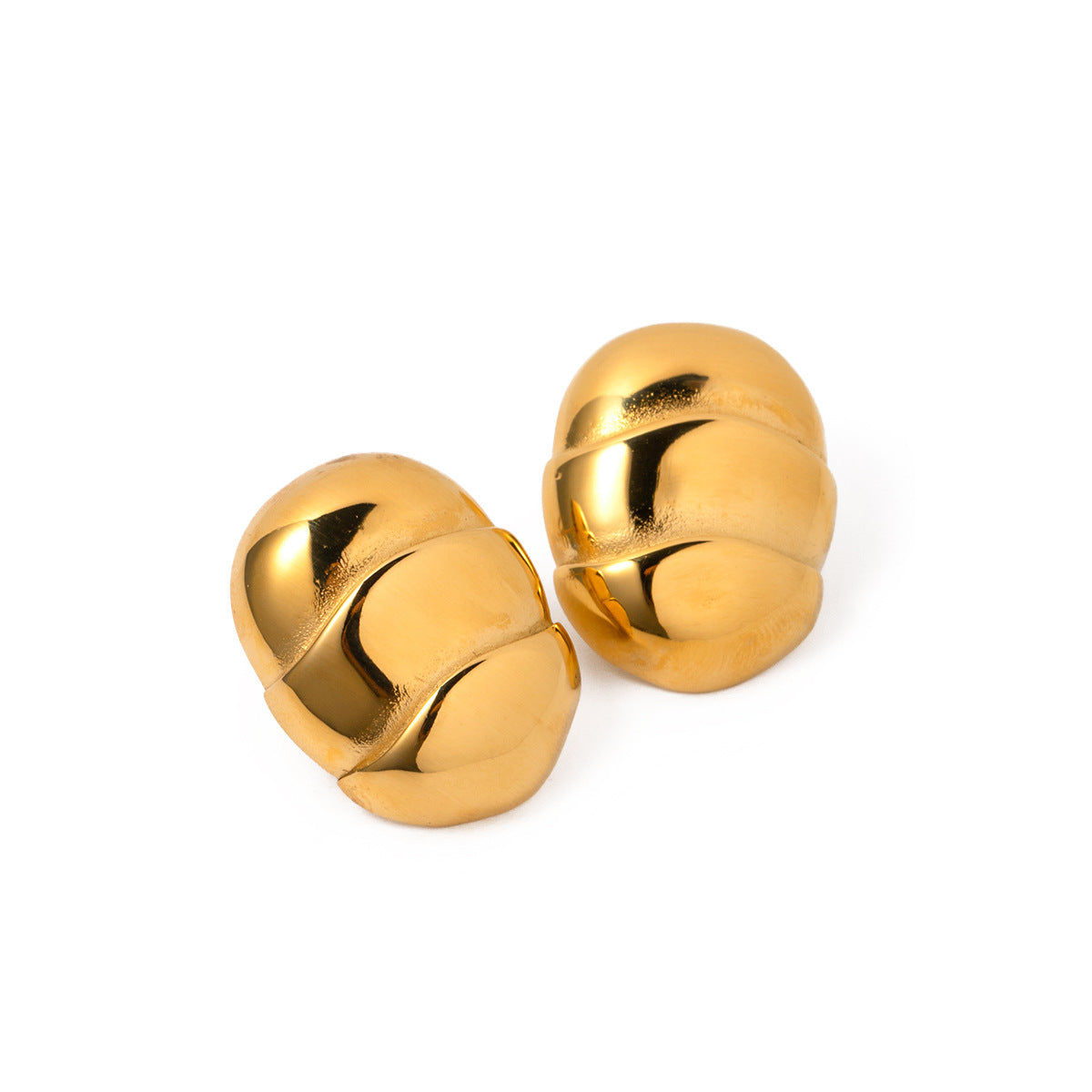 Willa Gold Earrings-Jewearrings