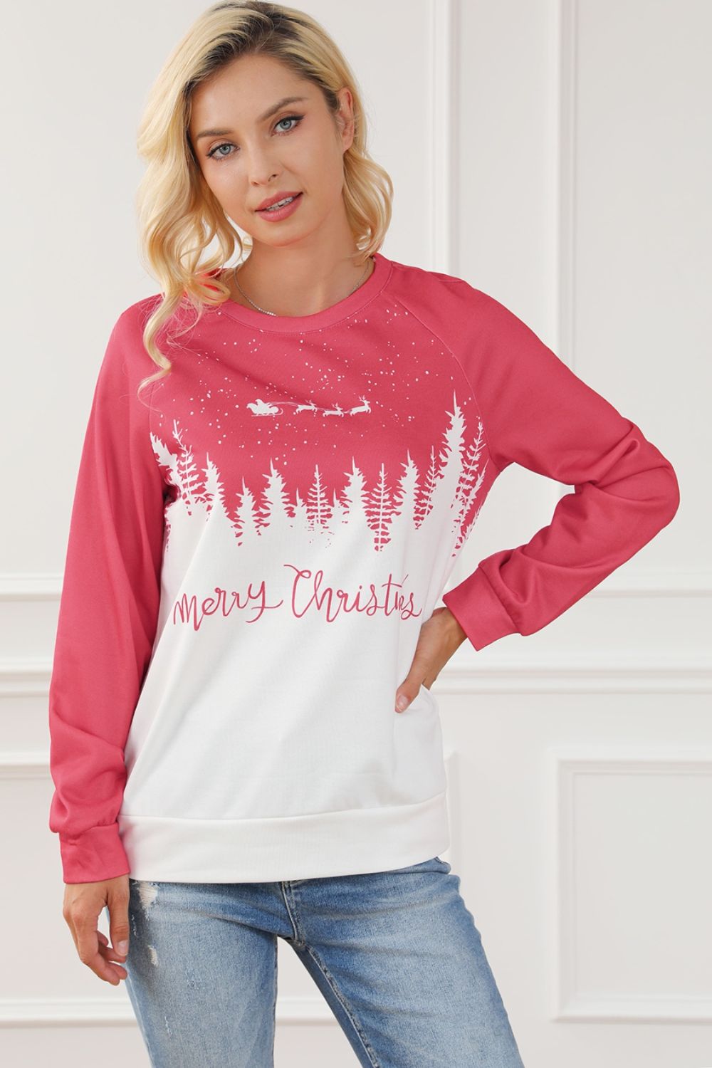 Christmas Element Long Sleeve Sweatshirt-Jewearrings