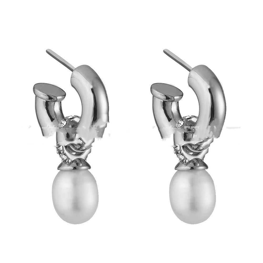 Removable Pearl Earrings High Quality Vintage-Jewearrings