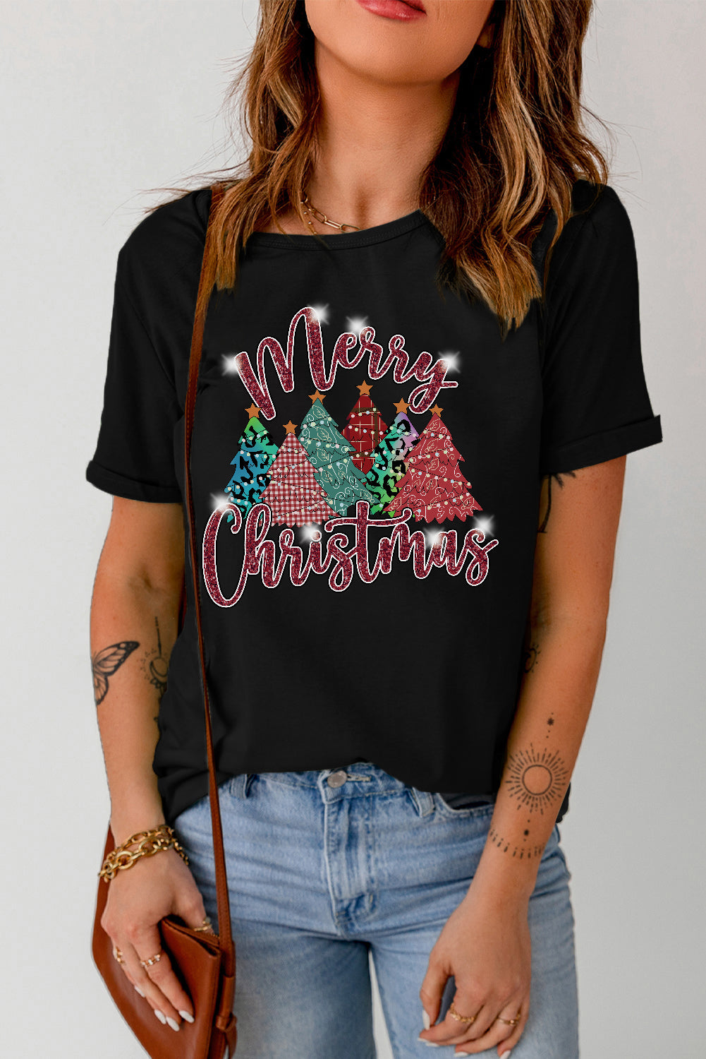 MERRY CHRISTMAS Graphic T-Shirt-Jewearrings