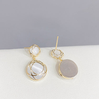 Super Fairy Opal Earrings, Simple Design, Fashionable And Versatile-Jewearrings