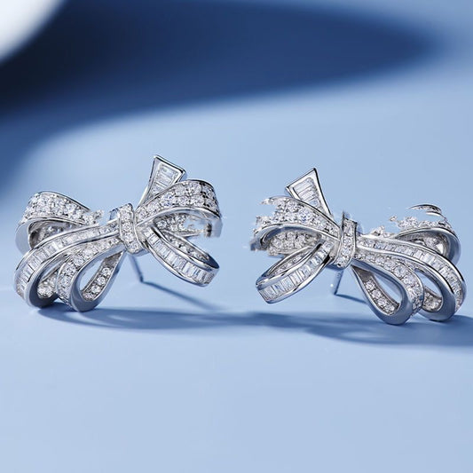 Women's Fashion Graceful Bow Earrings-Jewearrings