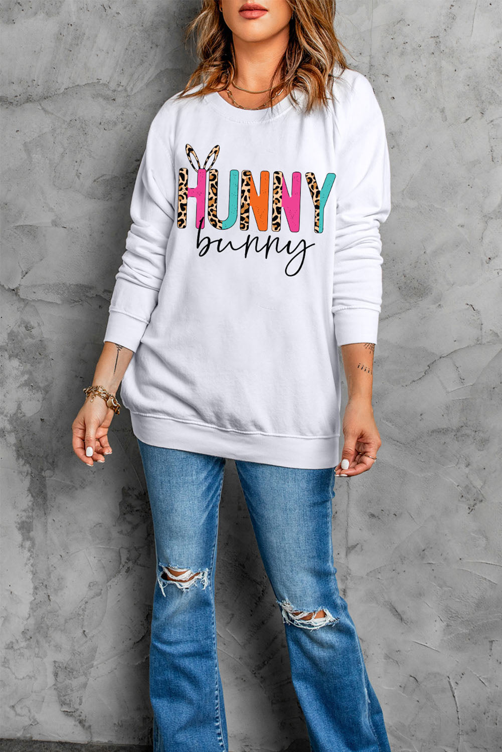 Easter HUNNY BUNNY Sweatshirt-Jewearrings