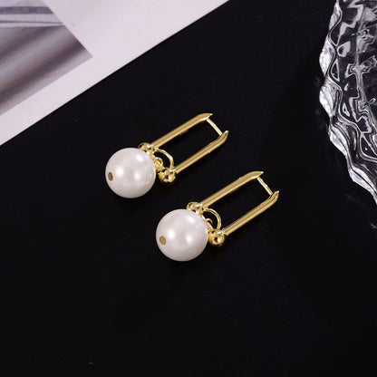 New Design High Quality Pearl Earrings-Jewearrings