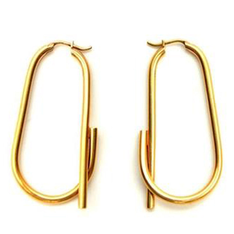 Staggered hoop earrings-Jewearrings