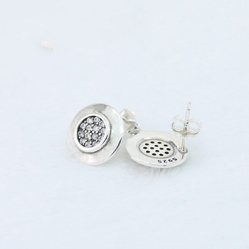 Pan Family S925 Sterling Silver Stud Earrings-Jewearrings