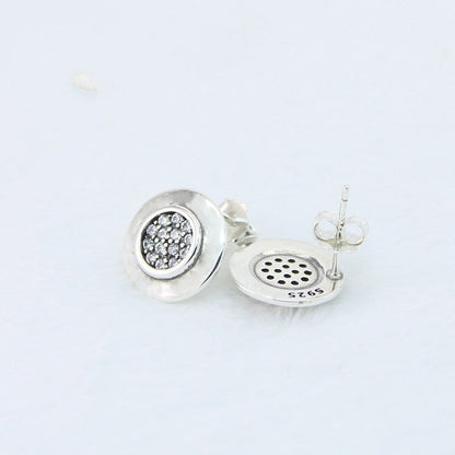 Pan Family S925 Sterling Silver Stud Earrings-Jewearrings