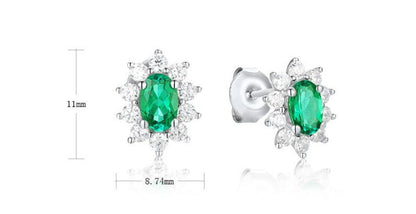 Women Minority Design Jewelry S925 Silver Stud Earrings-Jewearrings