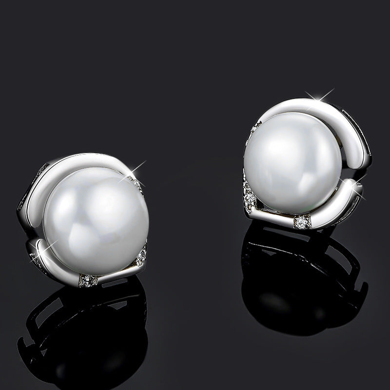 Pearl earrings-Jewearrings