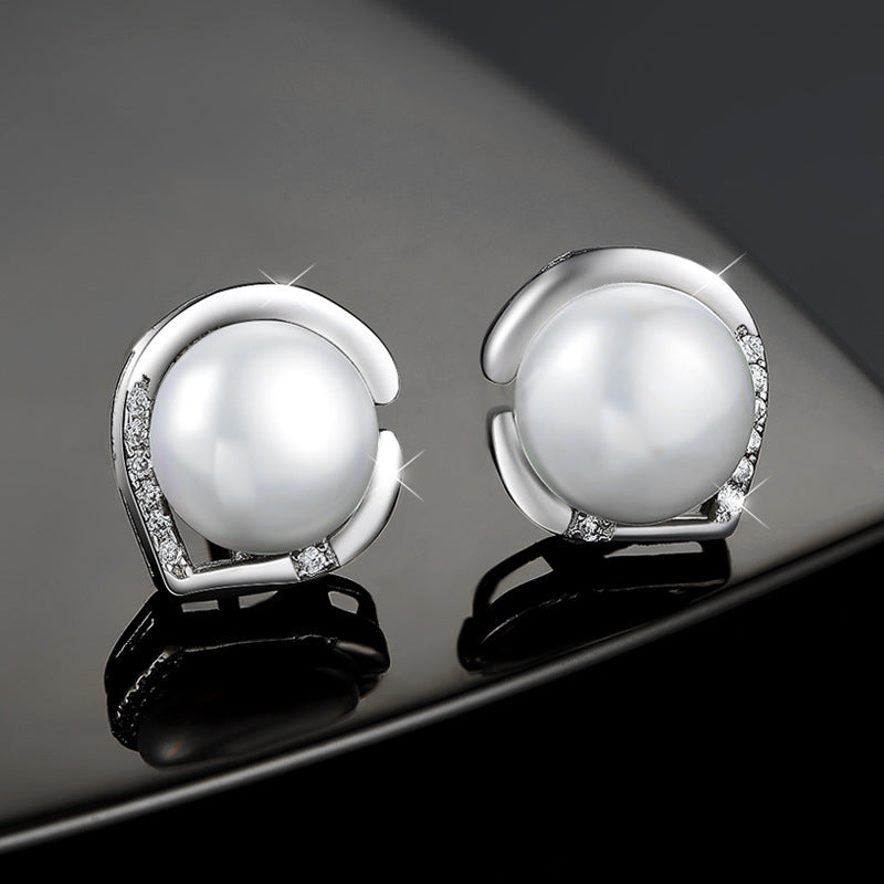 Pearl earrings-Jewearrings