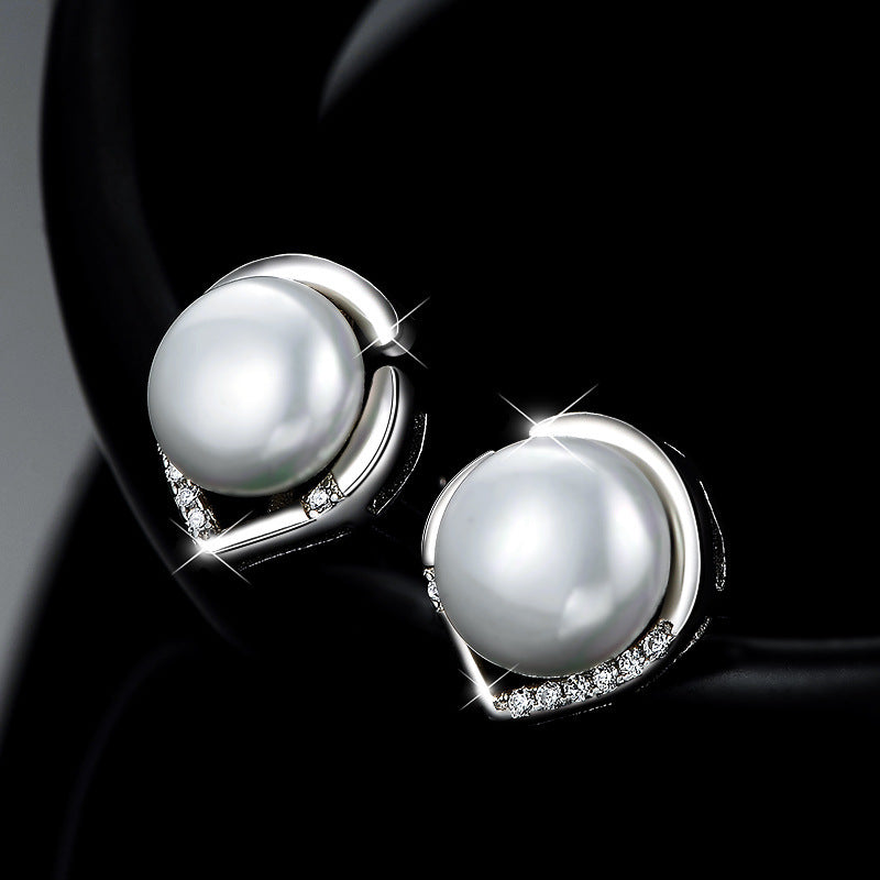 Pearl earrings-Jewearrings