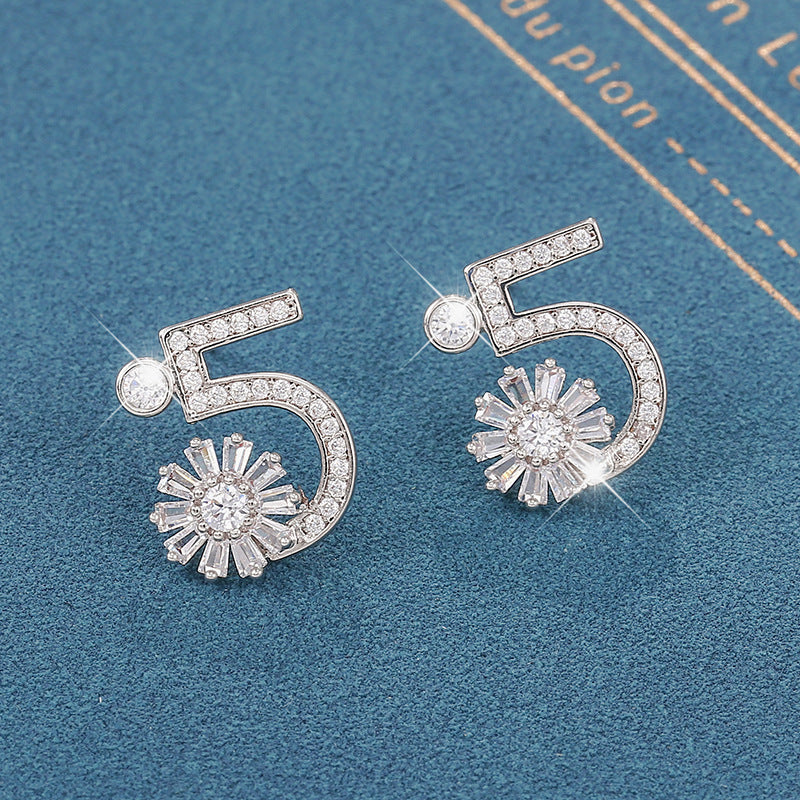 Women's Fashion Temperament Pearl Vintage Earrings-Jewearrings