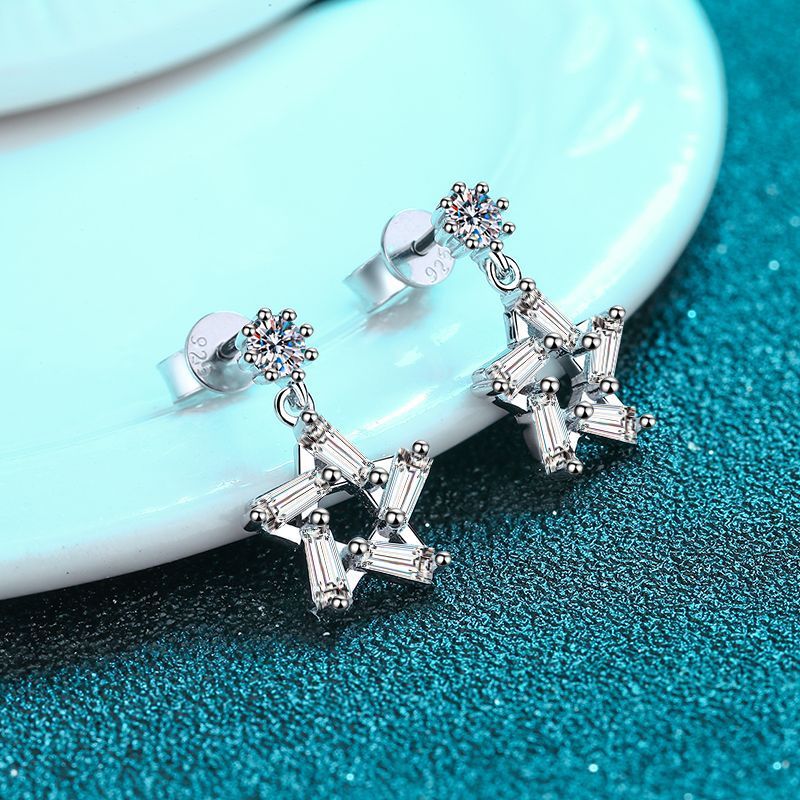 Sterling Silver Earrings Factory Direct All-match Jewelry-Jewearrings