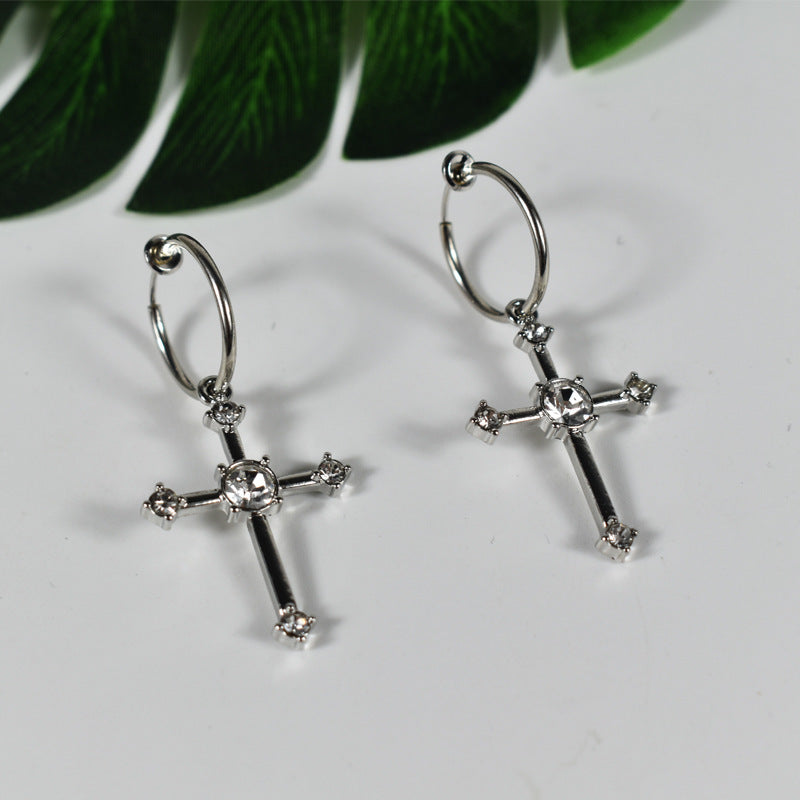 New Fashion Fashion Jewelry Earrings Cross Retro-Jewearrings