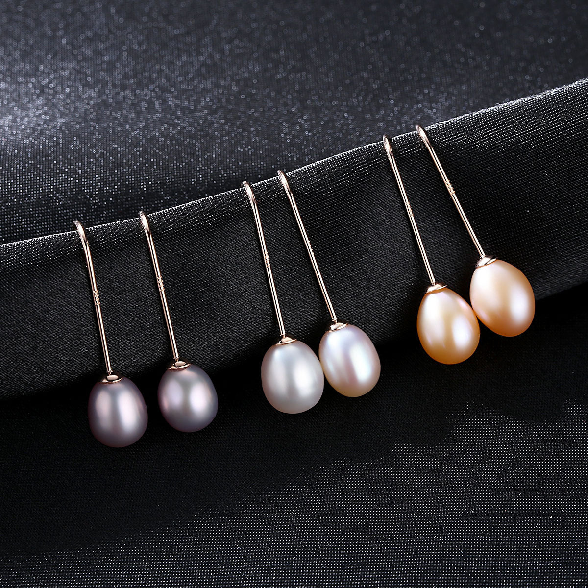 Vintage fashion pearl earrings-Jewearrings