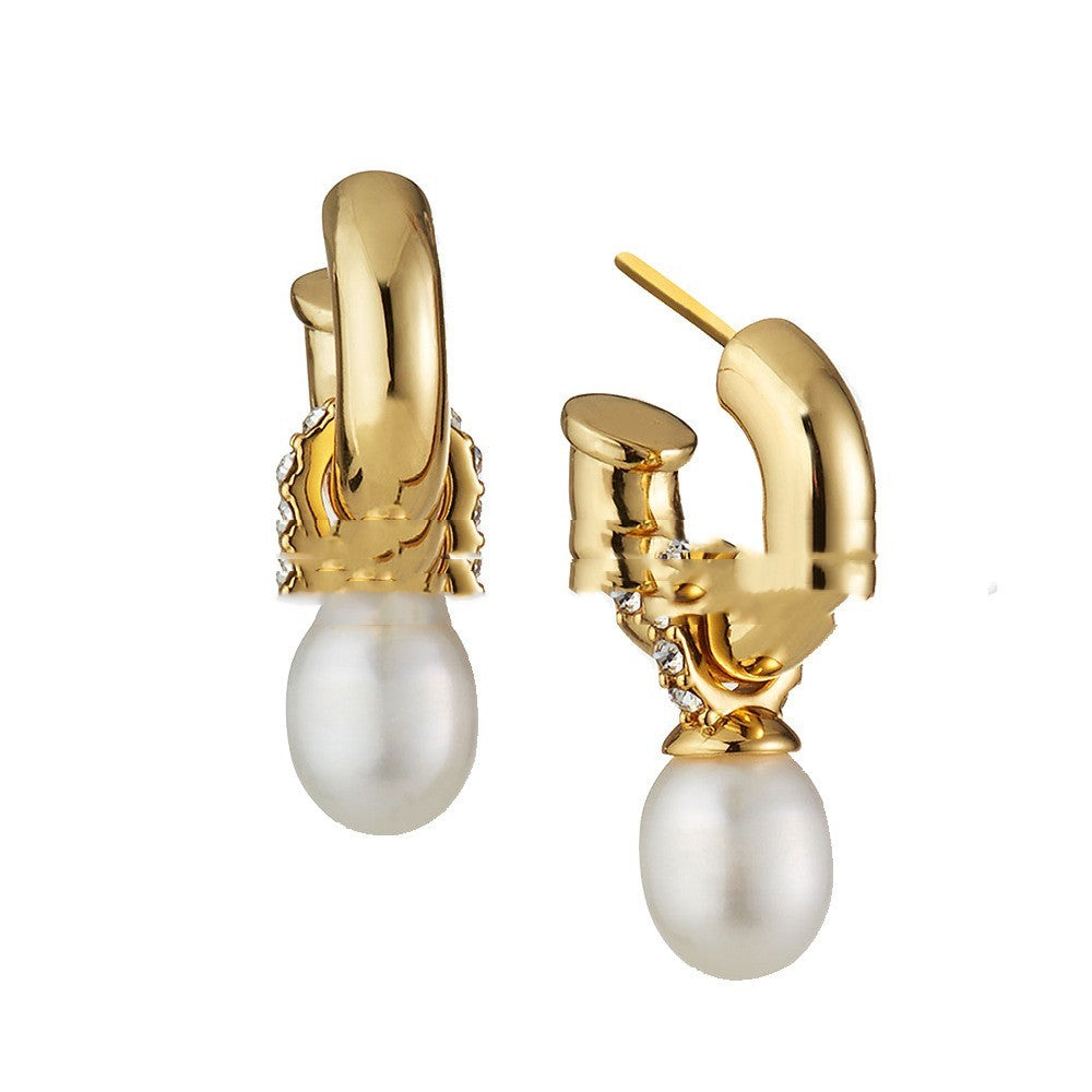 Removable Pearl Earrings High Quality Vintage-Jewearrings