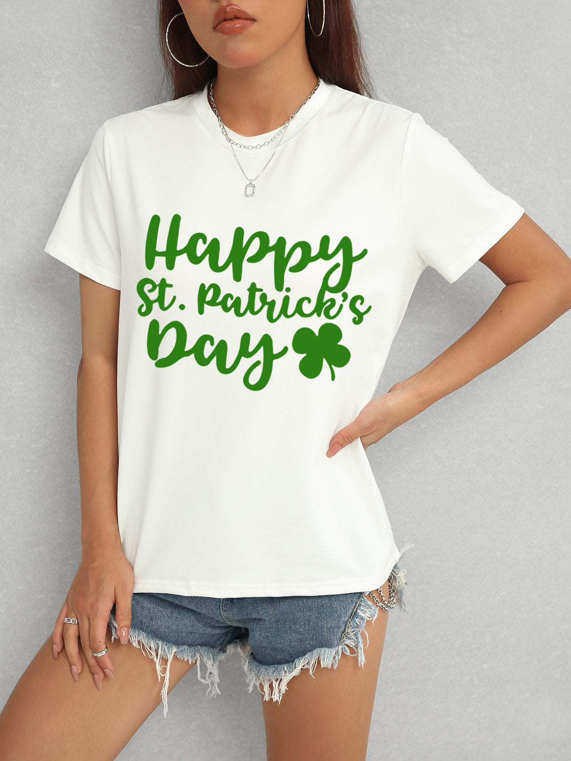 HAPPY ST. PATRICK'S DAY Short Sleeve T-Shirt-Jewearrings