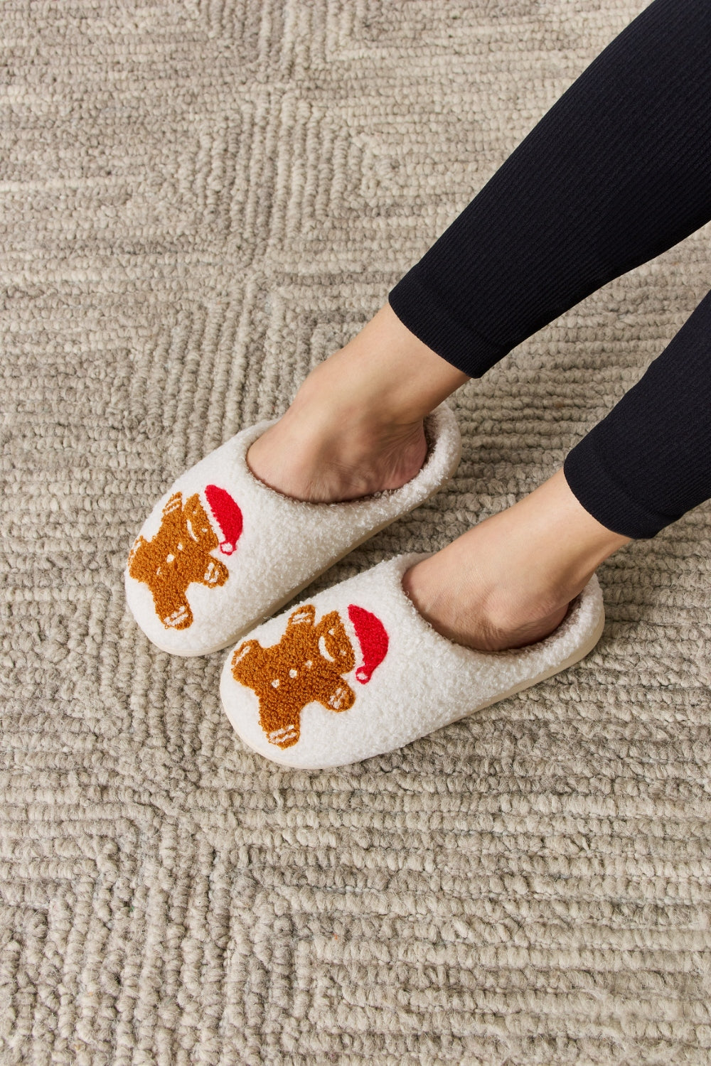 Melody Christmas Cozy Slippers-Jewearrings