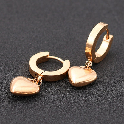 Cross Earrings European Style Temperament Flat-Jewearrings