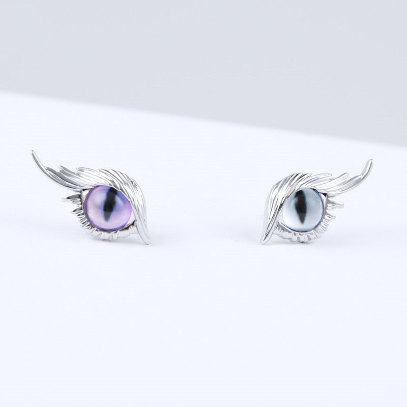 High-grade Personalized Design Xia Chun Silver Needle Earrings-Jewearrings