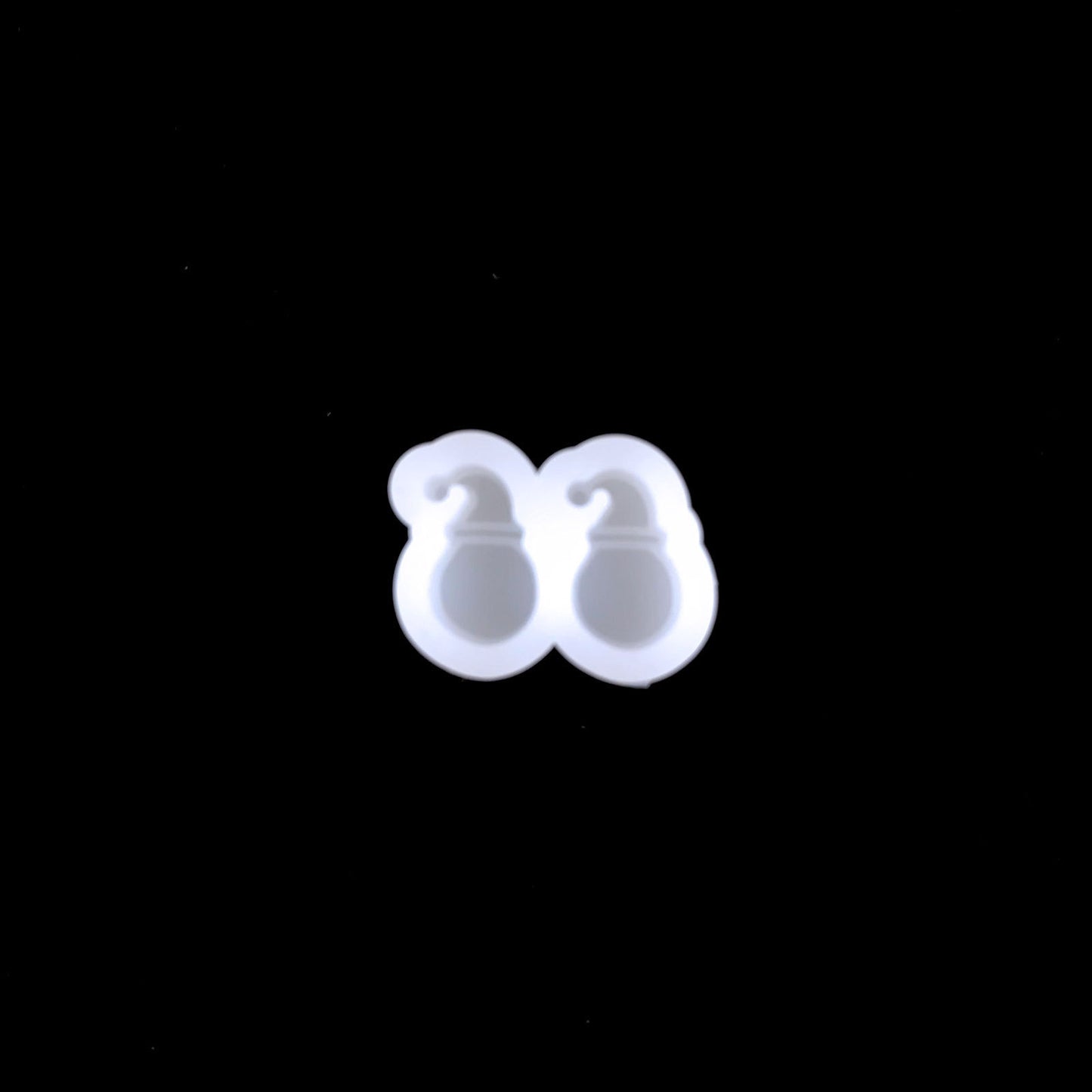 Love Stud Earrings Drop Glue Silicone Mould Butterfly Cloud-Jewearrings