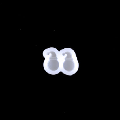 Love Stud Earrings Drop Glue Silicone Mould Butterfly Cloud-Jewearrings