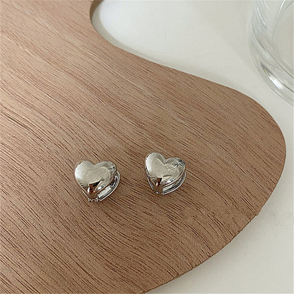 Three-dimensional Love Ear Clip Female Fashion Sweet Personalized Earrings-Jewearrings