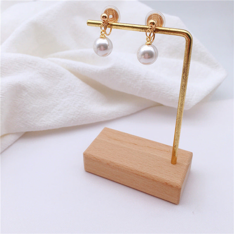 Retro Simple Temperament Small Fragrant Style Pearl Earrings-Jewearrings