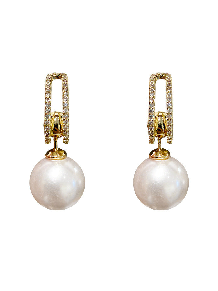 Women's Premium Temperament Pearl Earrings-Jewearrings