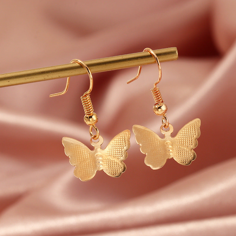 Butterfly Dangle Earrings-Jewearrings