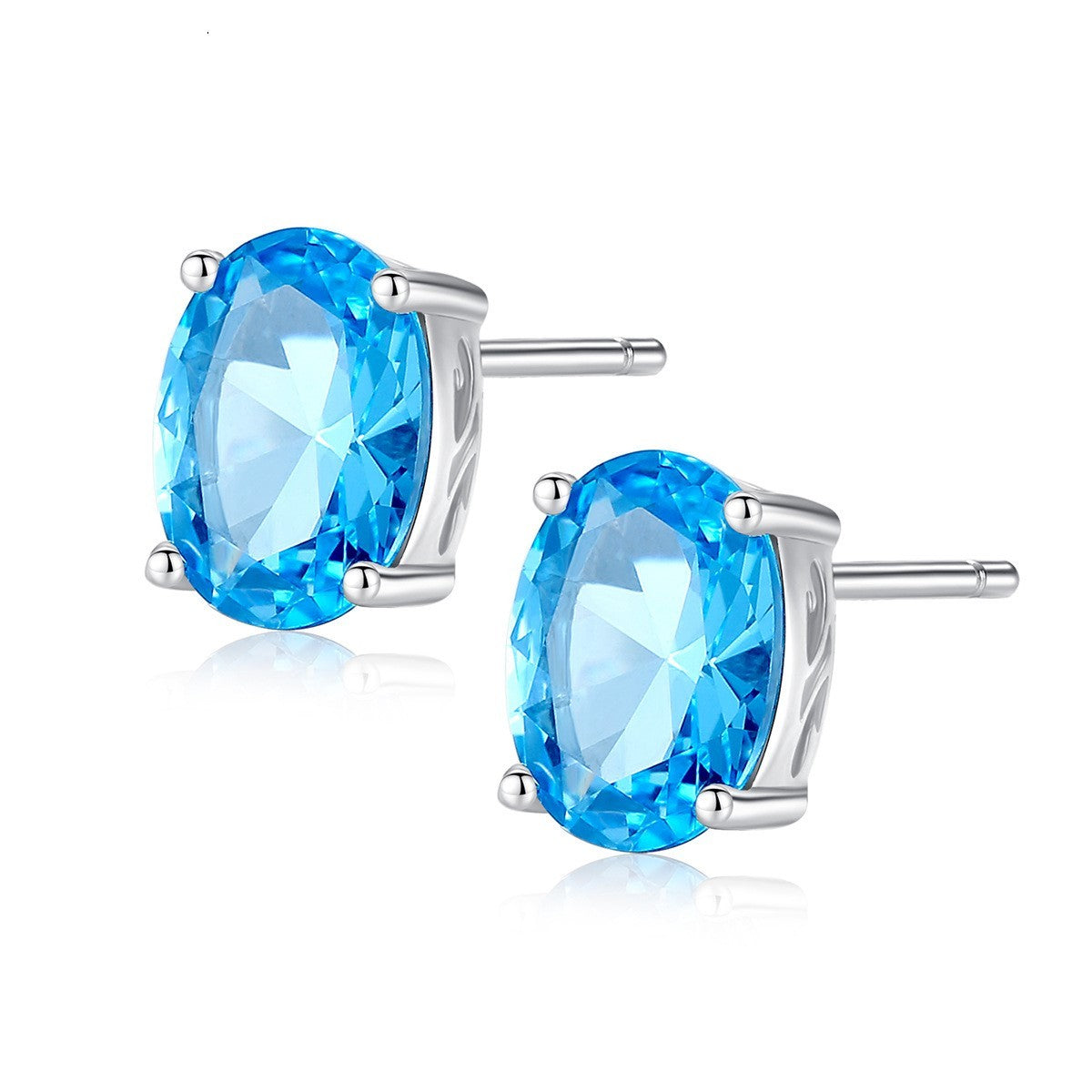 Women's S925 Sterling Silver Stud Earrings-Jewearrings