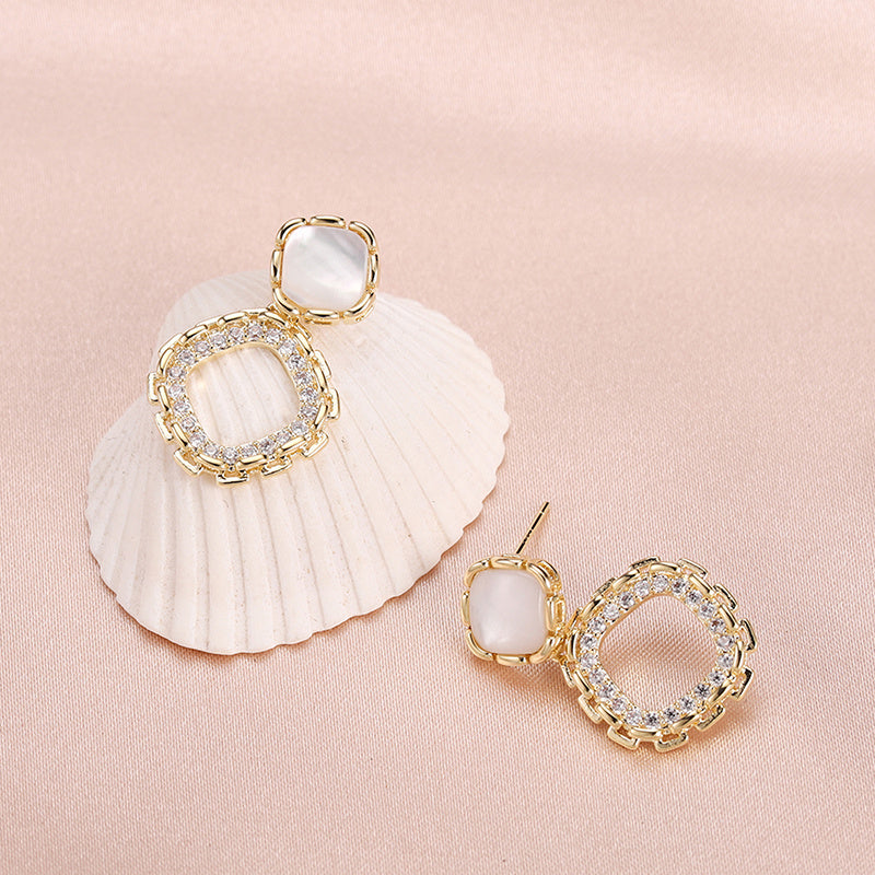 New Design High Quality Pearl Earrings-Jewearrings