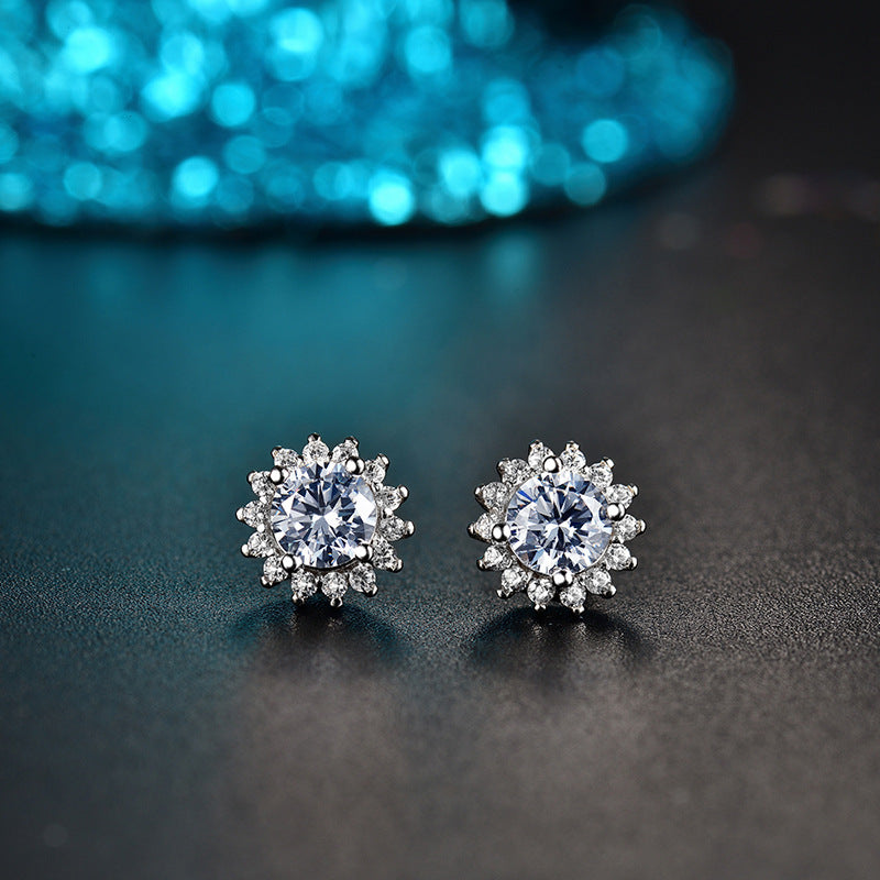 Women's New Fifty Best Moissanite Stud Earrings-Jewearrings