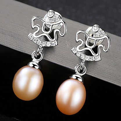 Women's Fashion S925 Sterling Silver Stud Earrings-Jewearrings