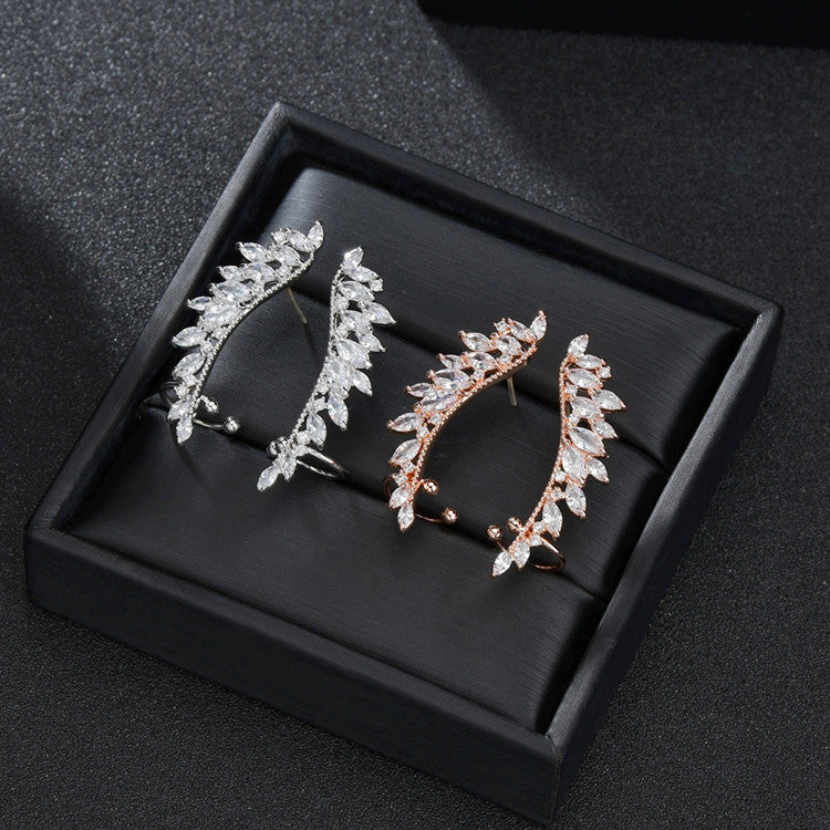 Ear Clip Korean Temperament Atmosphere Ear Bone Clip Earrings-Jewearrings