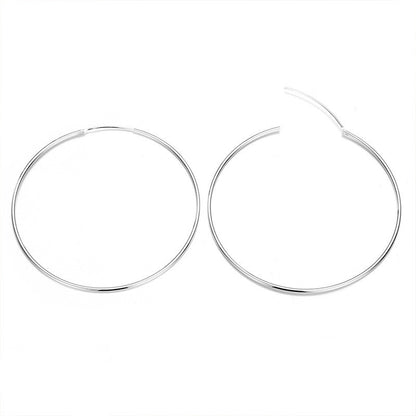 Stainless Steel Ear Hoop 316L Simple Gold-Plated Earrings-Jewearrings