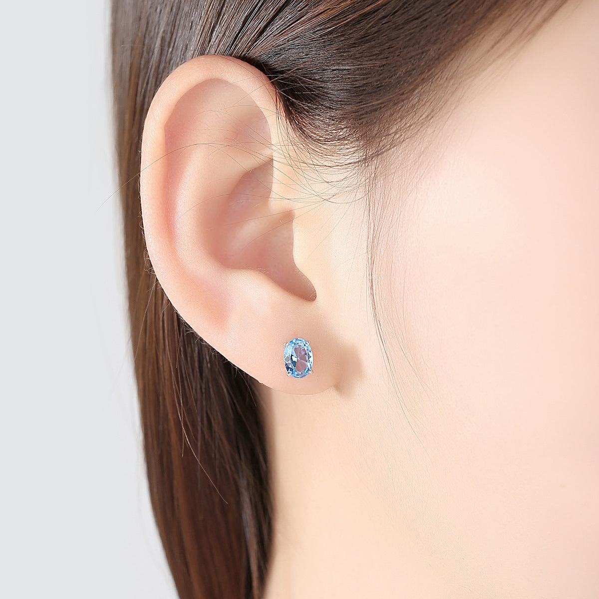 Women's S925 Sterling Silver Stud Earrings-Jewearrings