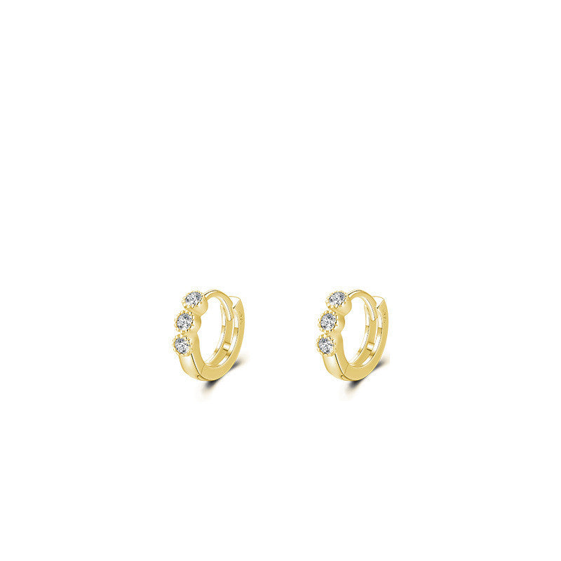 S925 Sterling Silver INS Wind Hoop Earrings-Jewearrings