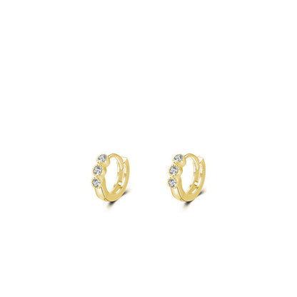 S925 Sterling Silver INS Wind Hoop Earrings-Jewearrings