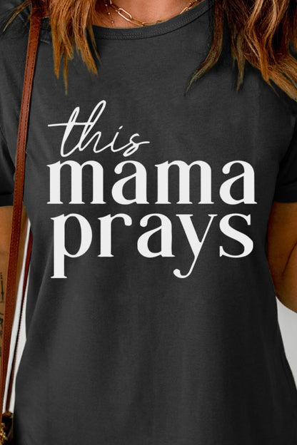 THIS MAMA PRAYS Graphic Tee-Jewearrings